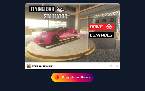 Flying Car Simulator Game Pilot Futuristic Cars in 3D Adventures!  from Chrome web store to be run with OffiDocs Chromium online