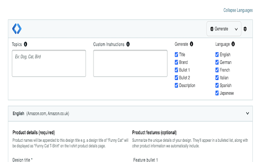 Flying Merch for Amazon Merch on Demand from Chrome web store to be run with OffiDocs Chromium online Flying Merch for Amazon Merch on Demand from Chrome web store to be run with OffiDocs Chromium online