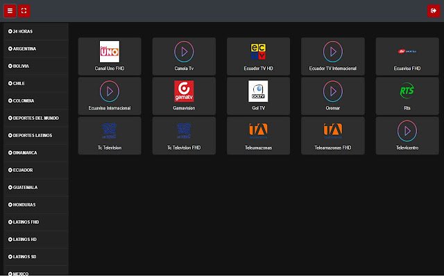 FMMOVIE IPTV ECUADOR من متجر Chrome الإلكتروني ليتم تشغيله مع OffiDocs Chromium عبر الإنترنت