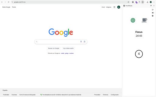 FocuPause  from Chrome web store to be run with OffiDocs Chromium online