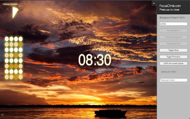 Focus Climb  from Chrome web store to be run with OffiDocs Chromium online