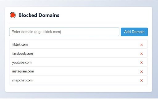 FocusGuard The Website Blocker  from Chrome web store to be run with OffiDocs Chromium online