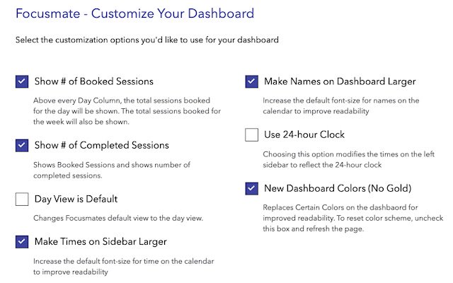 Focusmate Potenzia la tua dashboard dal negozio web di Chrome per eseguirla con OffiDocs Chromium online