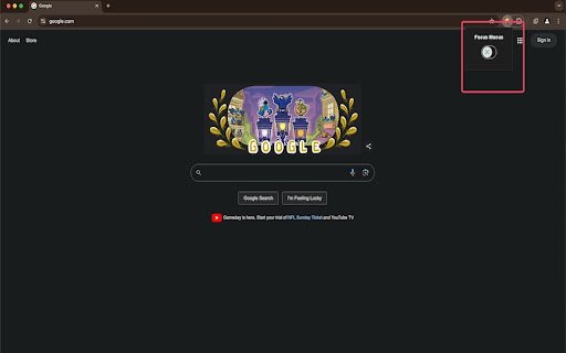 Focus mocus  from Chrome web store to be run with OffiDocs Chromium online