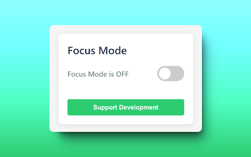 Focus Mode: Tab Closer from Chrome web store to be run with OffiDocs Chromium online Focus Mode: Tab Closer from Chrome web store to be run with OffiDocs Chromium online