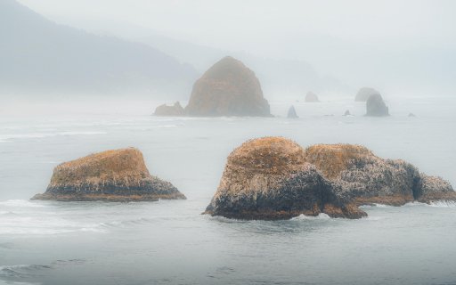 Foggy Coastline  from Chrome web store to be run with OffiDocs Chromium online