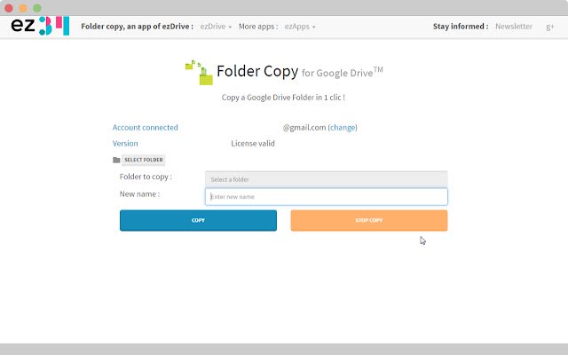 Folder Copy for Google Drive™  from Chrome web store to be run with OffiDocs Chromium online