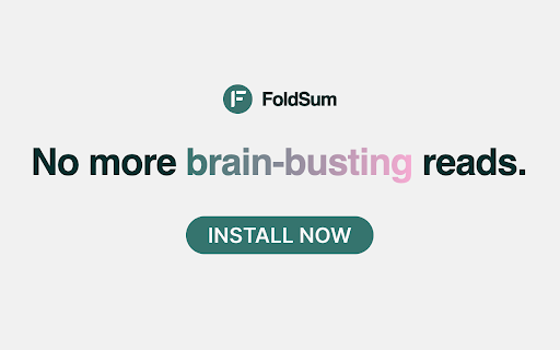 FoldSum | ChatGPT Text Summarization Tool from Chrome web store to be run with OffiDocs Chromium online FoldSum | ChatGPT Text Summarization Tool from Chrome web store to be run with OffiDocs Chromium online