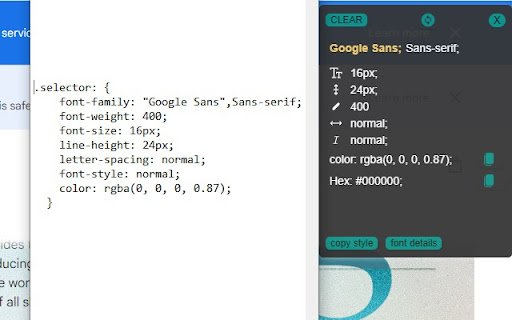 Fontio  from Chrome web store to be run with OffiDocs Chromium online