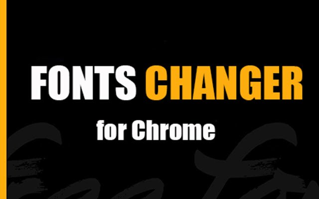 Fonts Changer จาก Chrome เว็บสโตร์ที่จะรันด้วย OffiDocs Chromium ทางออนไลน์