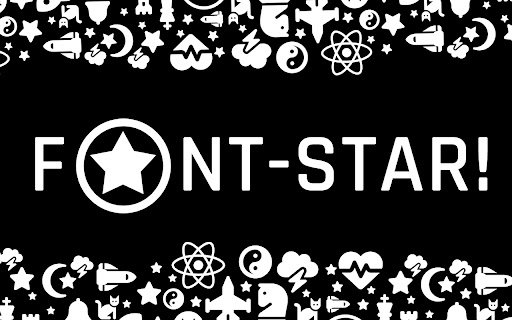 Font Star  from Chrome web store to be run with OffiDocs Chromium online