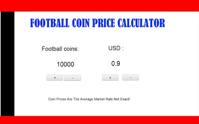 Chrome 网上商店的足球硬币计算器将与 OffiDocs Chromium 在线运行