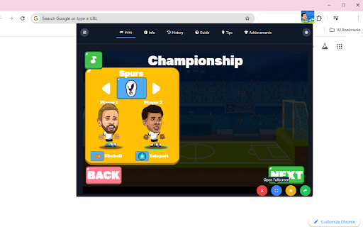 Football Legends Unblocked Game  from Chrome web store to be run with OffiDocs Chromium online