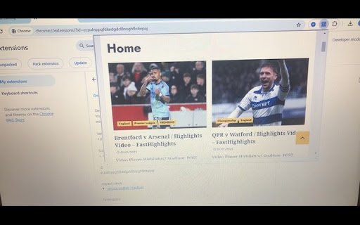 Football Match Highlights and Analysis Hub  from Chrome web store to be run with OffiDocs Chromium online