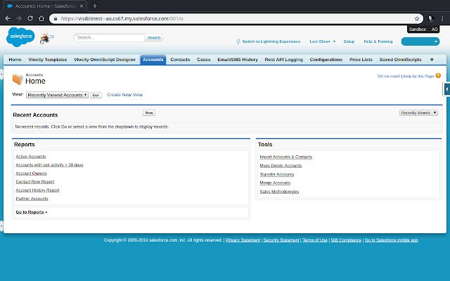 Force Salesforce Classic (No lightning)  from Chrome web store to be run with OffiDocs Chromium online