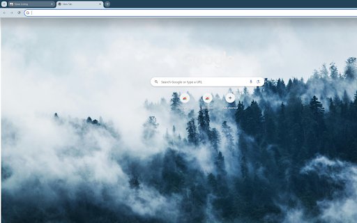 forest shrouded in early morning mist  from Chrome web store to be run with OffiDocs Chromium online