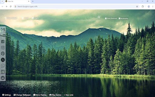 Forest Wallpaper  from Chrome web store to be run with OffiDocs Chromium online