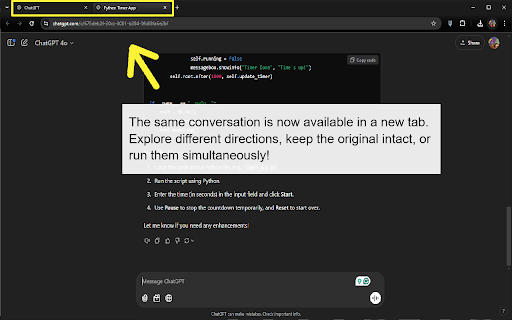 Fork ChatGPT  from Chrome web store to be run with OffiDocs Chromium online
