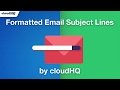 Formatted email subject lines by cloudHQ  from Chrome web store to be run with OffiDocs Chromium online