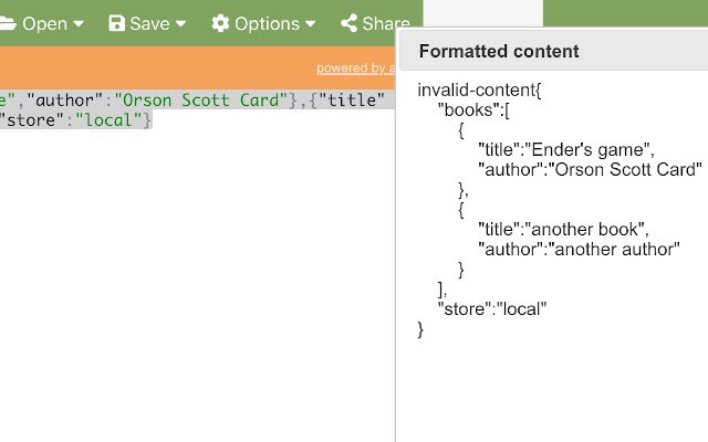 Pemformat dari toko web Chrome untuk dijalankan dengan OffiDocs Chromium online