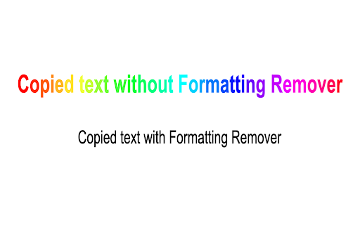 Formatting Remover  from Chrome web store to be run with OffiDocs Chromium online