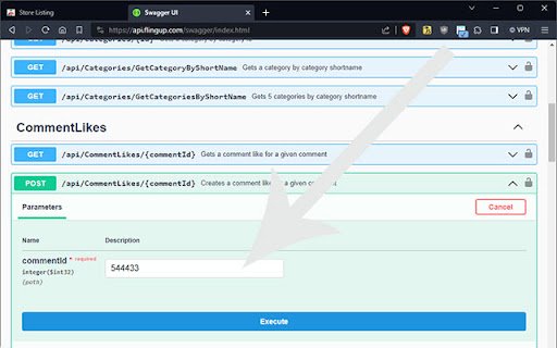 Form autofill for Swagger UI  from Chrome web store to be run with OffiDocs Chromium online