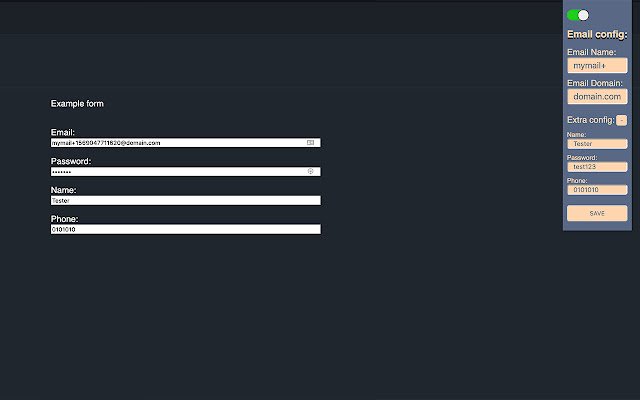 Form filler 5000 XX eXtreme  from Chrome web store to be run with OffiDocs Chromium online