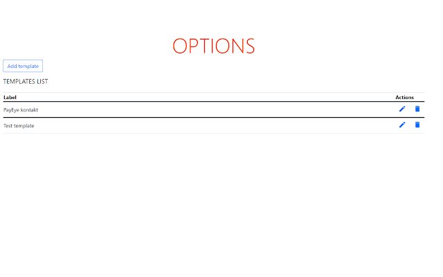 Forms templater  from Chrome web store to be run with OffiDocs Chromium online