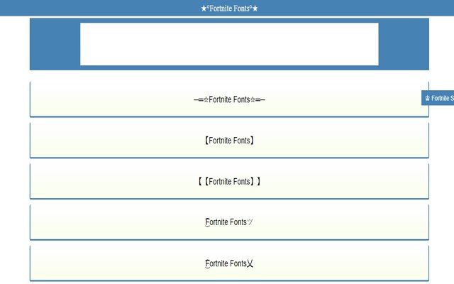 Fortnite Fonts จาก Chrome เว็บสโตร์ที่จะรันด้วย OffiDocs Chromium ทางออนไลน์