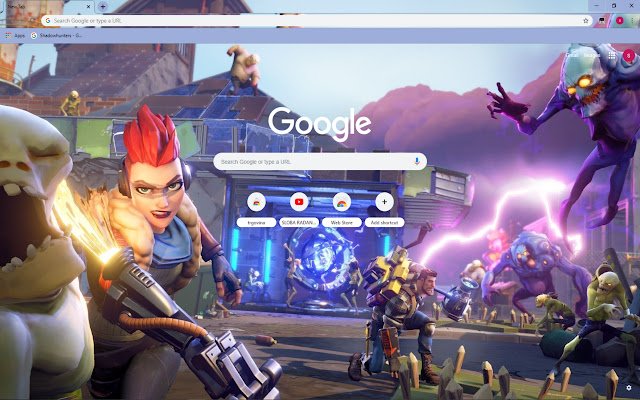 Fortnite Season 6 Theme  from Chrome web store to be run with OffiDocs Chromium online