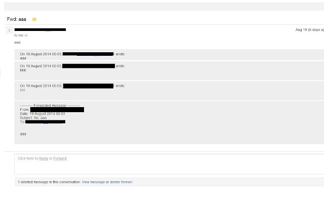 forwarded email beautifier  from Chrome web store to be run with OffiDocs Chromium online