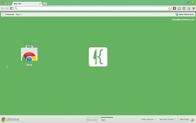 Four Kitchens Theme  from Chrome web store to be run with OffiDocs Chromium online
