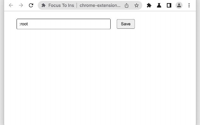 Foсus To Inspect  from Chrome web store to be run with OffiDocs Chromium online