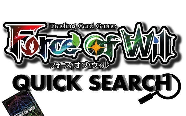 FoW Quick Search da Chrome Web Store para ser executado com OffiDocs Chromium online