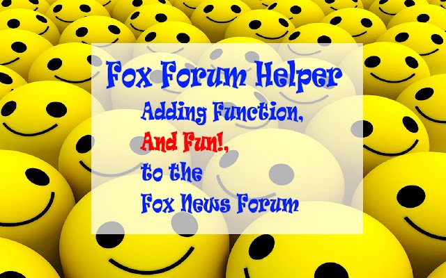 Fox Forum Helper  from Chrome web store to be run with OffiDocs Chromium online