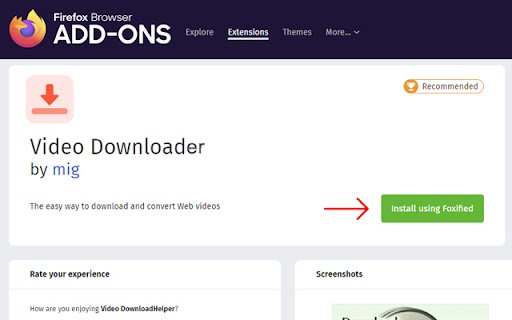 Foxified  from Chrome web store to be run with OffiDocs Chromium online