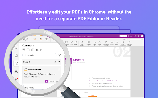 Foxit PDF Editor Cloud: Edit and Convert from Chrome web store to be run with OffiDocs Chromium online Foxit PDF Editor Cloud: Edit and Convert from Chrome web store to be run with OffiDocs Chromium online