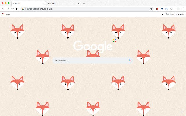 Fox Tiled Light [Semua ukuran layar] dari toko web Chrome untuk dijalankan dengan OffiDocs Chromium online