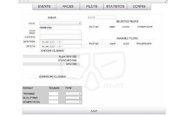 Penjejak Perlumbaan FPV daripada kedai web Chrome untuk dijalankan dengan OffiDocs Chromium dalam talian