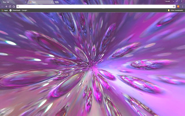 Fractal Bubbles de la tienda web de Chrome se ejecutará con OffiDocs Chromium en línea