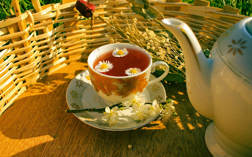 Fragrant Flower Tea  from Chrome web store to be run with OffiDocs Chromium online