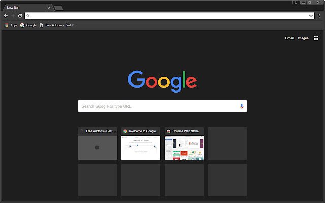 FreeAddon.com Dark Theme  from Chrome web store to be run with OffiDocs Chromium online