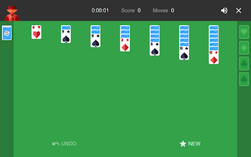 FreeCell Solitaire  from Chrome web store to be run with OffiDocs Chromium online