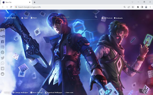 Free Fire Wallpaper de la tienda web de Chrome se ejecutará con OffiDocs Chromium en línea