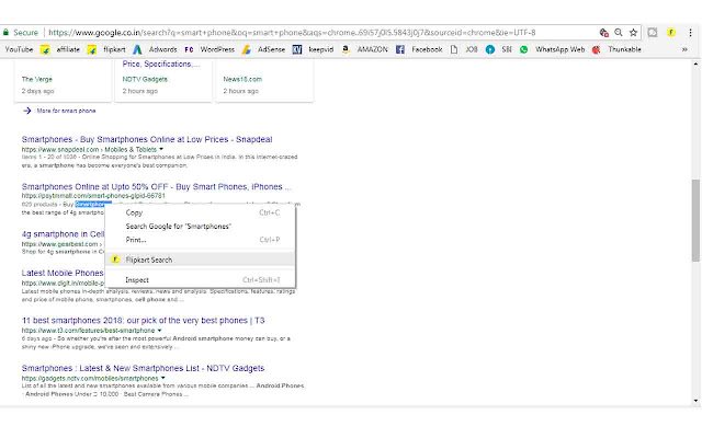 La extensión de búsqueda Flipkart gratuita de la tienda web de Chrome se ejecutará con OffiDocs Chromium en línea
