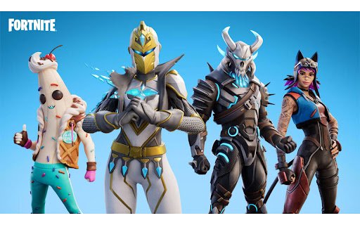 Free Fortnite Skin  from Chrome web store to be run with OffiDocs Chromium online