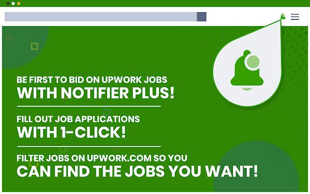 Freelance Notifier ແລະ Autofill ສໍາລັບ Upwork ຈາກ Chrome web store ທີ່ຈະດໍາເນີນການກັບ OffiDocs Chromium ອອນໄລນ໌