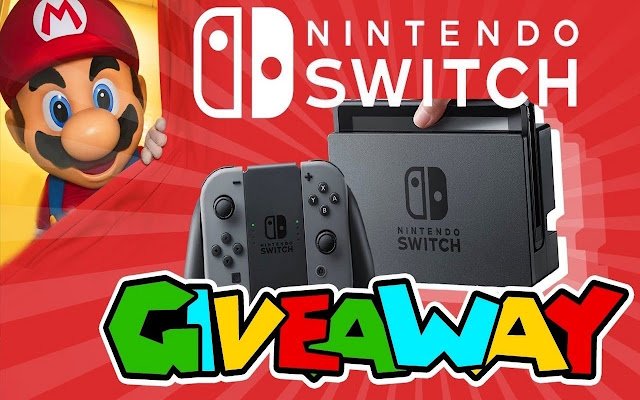 Darmowy Nintendo Switch Giveaway 2021 ze sklepu internetowego Chrome do uruchomienia z OffiDocs Chromium online