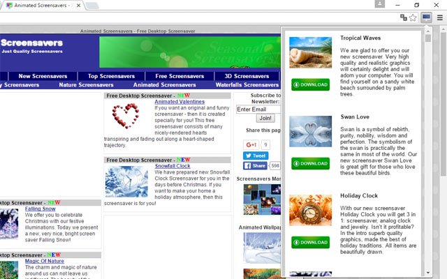 Free Screensavers by FullScreensavers.com  from Chrome web store to be run with OffiDocs Chromium online