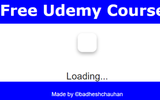 Free Udemy courses  from Chrome web store to be run with OffiDocs Chromium online